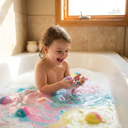 Magical Bath Bombs for Kids with Surprise Inside – 12 Discovery Collection