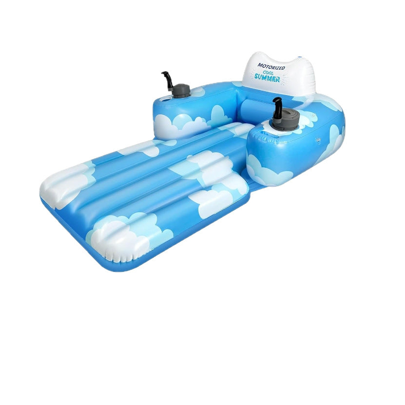 Premium Motorized Pool Float with Remote Control Drive & 360° Steering 🚤