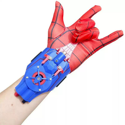 Web Shooter Wrist Launcher Toy – Rechargeable Disc Blaster with Glove