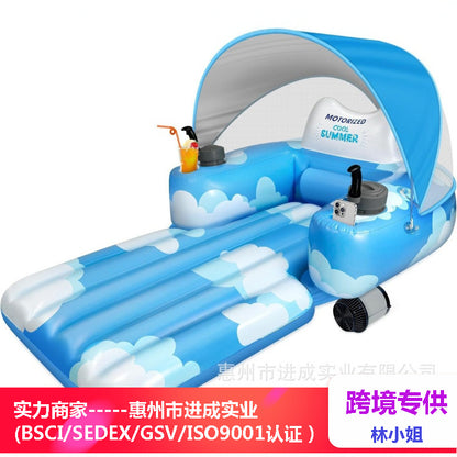 Premium Motorized Pool Float with Remote Control Drive & 360° Steering 🚤